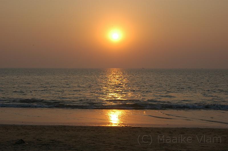 Sunset Calangute Beach.JPG - (C)M.Vlam 2007 maaike.vlam@gmail.com